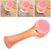 3D Facial Brush Double Sided Face Cleaning Massage Brush Skin Care Tool Rose Gold