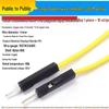 10/20/30CM Dupont Jumper Wires: Female to Female, Male to Female, Male to Male Pin Header Leads