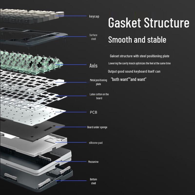 Redragon M82PRO Gasket Custom Mechanical Keyboard