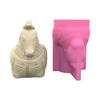Horse Shaped Silicone Vase Mold Concrete Molds for Crafts and Home Decorations