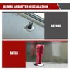 2pcs Car Door Lock Knob, Aluminum Alloy Interior Door Lock Pin, 1.9"X0.4" Door Lock Knob Button, Car Interior Accessories, Compatible