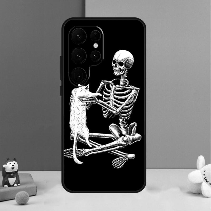 

Чехол для телефона Скелет с костями для Samsung Galaxy S23 Ultra S22 S21 S20 FE S9 S10 Plus Note 10 20 Ultra Galaxy S23