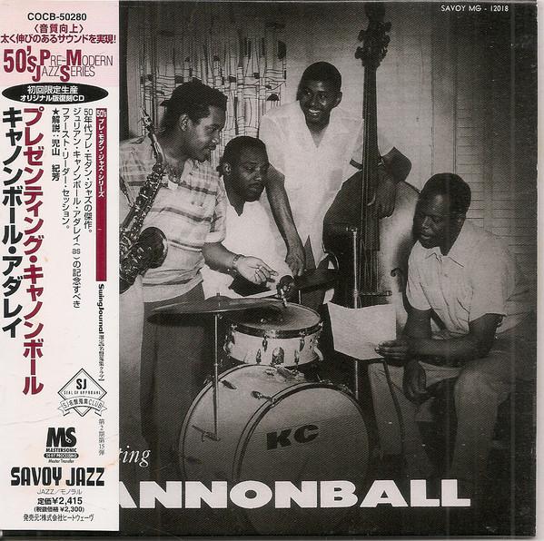 CD CANNONBALL ADDERLEY - Presenting Cannonball COCB50280 SAVOY 2000 Japan Jazz Used
