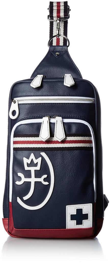 CASTELBAJAC Shoulder Bag Pensée 59913 Men's Navy