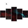 Modular Canvas Painting 5 Pieces Seaside Smoke Car Man HD Posters Prints Wall Art Modern Living Room Home Decor No Frame Picture