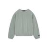 SS24 Crinkle Nylon Pullover Crewneck 'Seal' Men's 186SP244065F