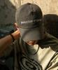 BURNING CAPONE Bc Washed Vintage Soybean Cap (Charcoal)