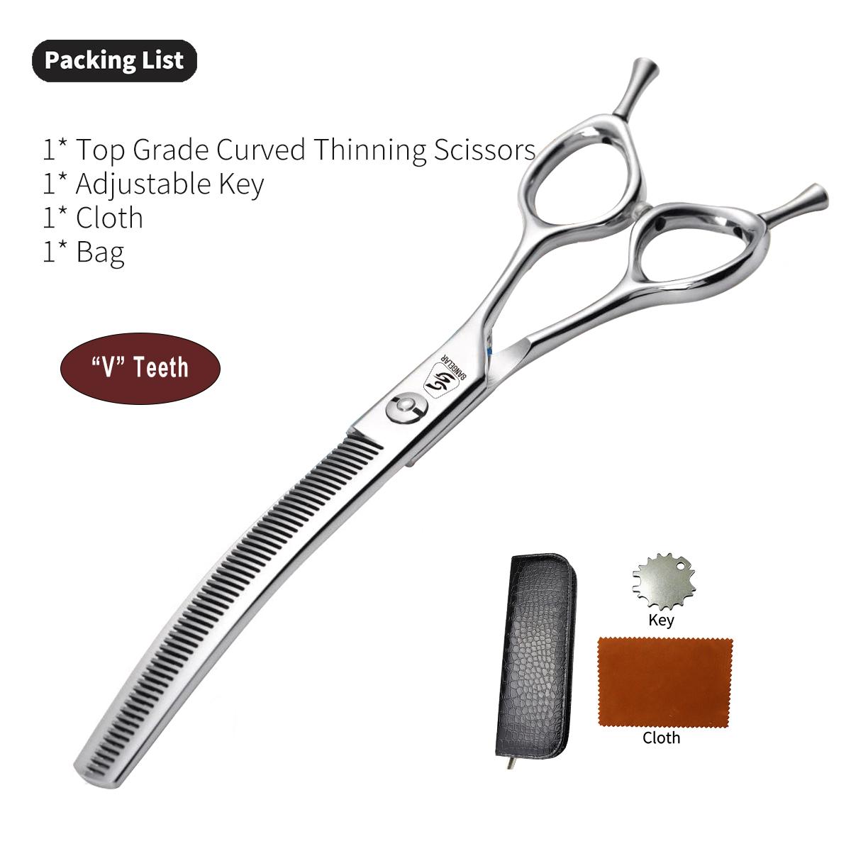 

Sangelar 7 дюймов профессиональные высший класс Япония 440C рыбья кость ножницы для филировки домашних животных инструменты для ухода за собаками супер стальные ножницы для домашних животных инструменты Remove Hair 20%-35% серебряный