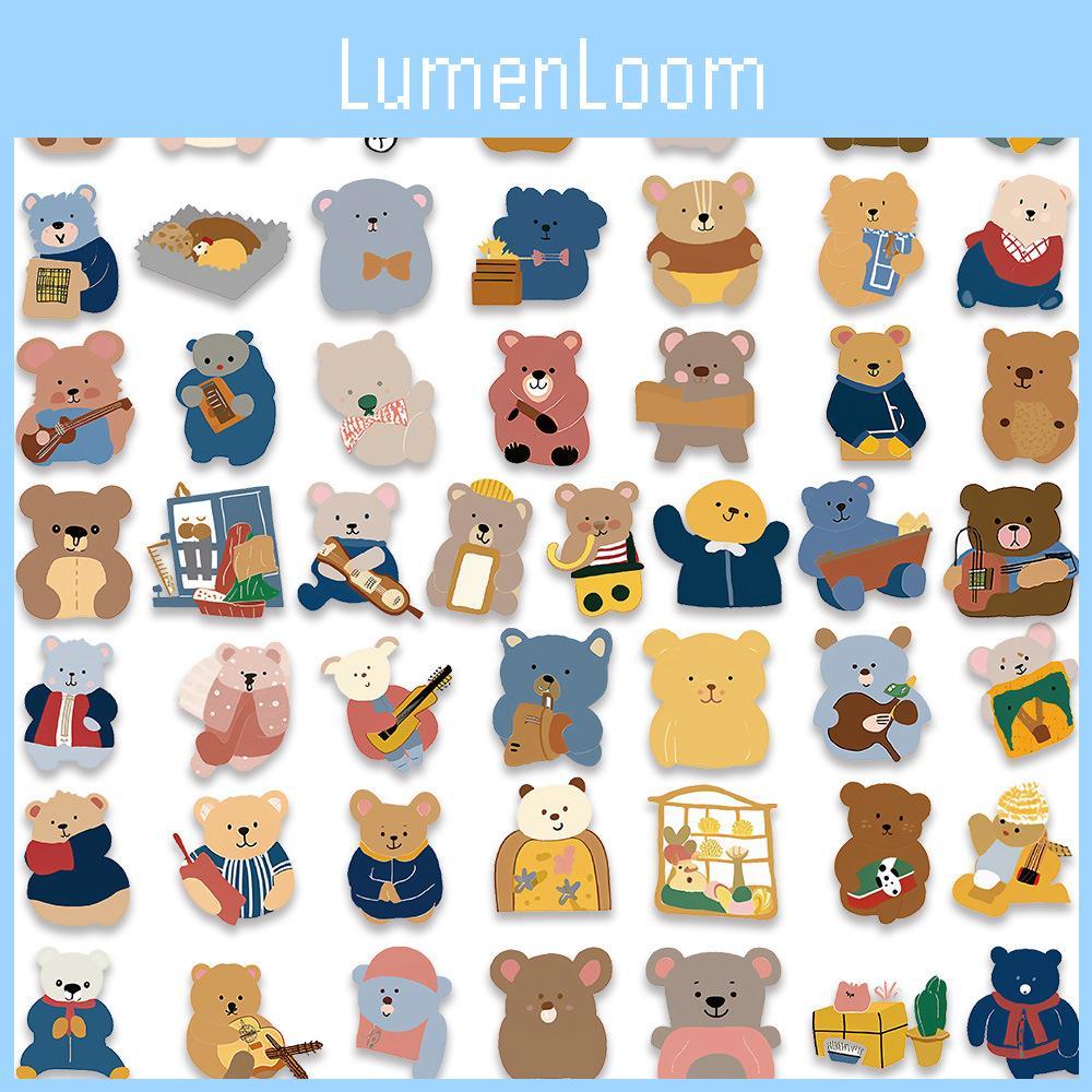 Cute Teddy Bear Graffiti Stickers Set Of 100 Perfect For Decorating Your Luggage And Notebooks