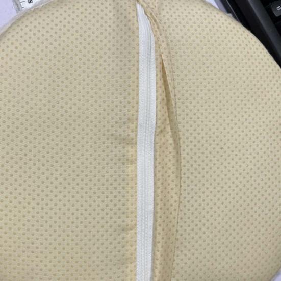 Fleece Kulatý Polštář na Židli Plyšový Sedák z Umělé Ovčí Vlny se Zipem Zima
