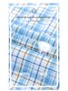 Men's Plus Size Short Sleeve Plaid Oxford Cotton Shirt