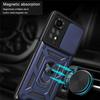 Slide Camera Lens Phone Case For Xiaomi Redmi Note 11 10 9 Pro 11S 10S 10C 9T 9AT 9C Poco X3 NFC M3 M4 Pro Military Grade Shockproof Armor Ring Cover