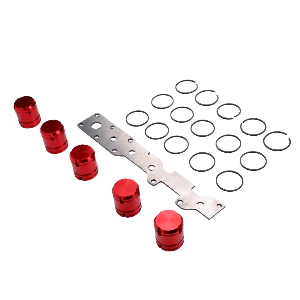 Transmission Accumulator Piston and Plate Repair Set with Seal Ring Replacement for 45RFE 545RFE 65 66 68RFE Automatic