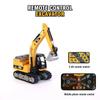 1/64 Rc Desktop Excavator Truck Led Bulldozer Dump App Remote Control Simulation Engineering Vehicle Kids Toys New Years Gifts