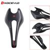 Ultra Lightweight Carbon Fiber Bicycle Saddle Road Mountain Bikes Comfortable Breathable Seat Pad SD05 Black