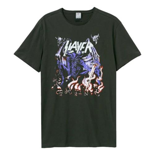 Amplified Unisex Adult Neon Art Mineral Slayer T-Shirt