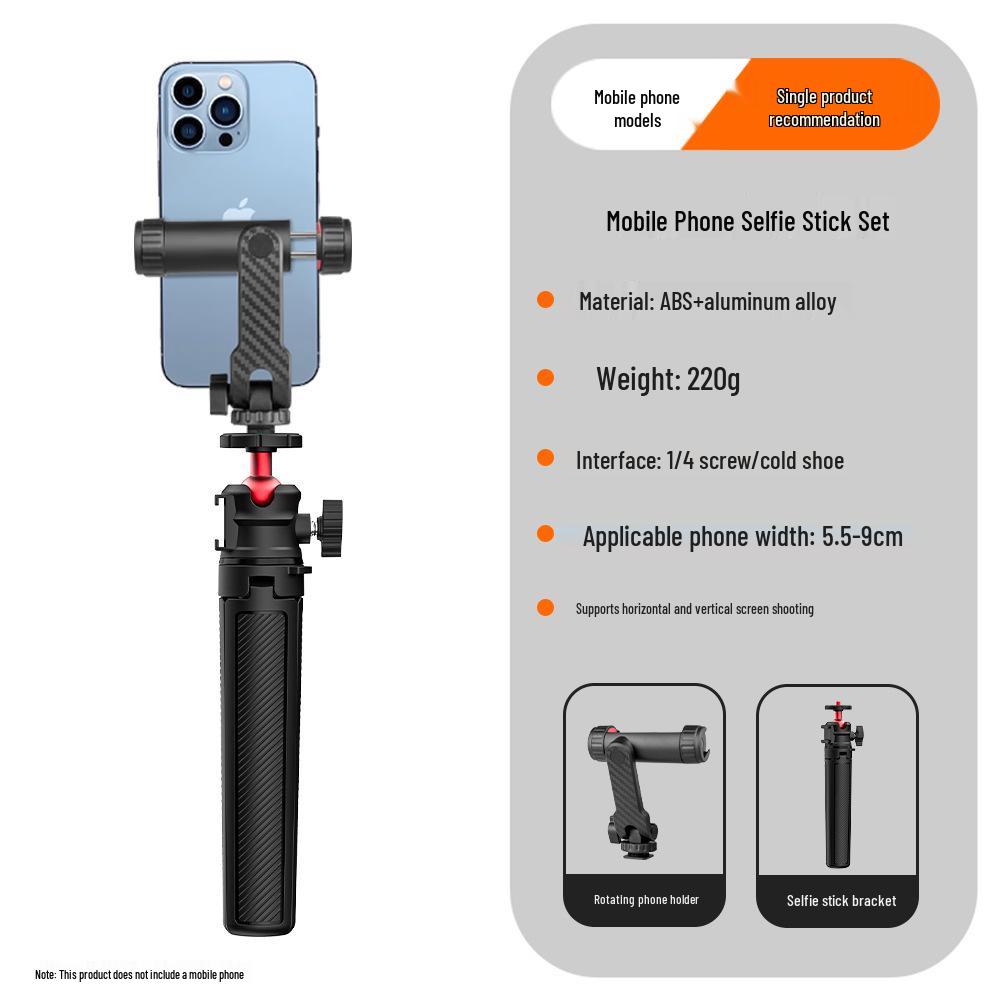 Ausziehbarer Selfie-Stick & Stativ für Smartphones & Kameras