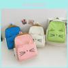 Adorable Cat Design Children's Backpack Lightweight Durable Nylon For Kindergarten Use