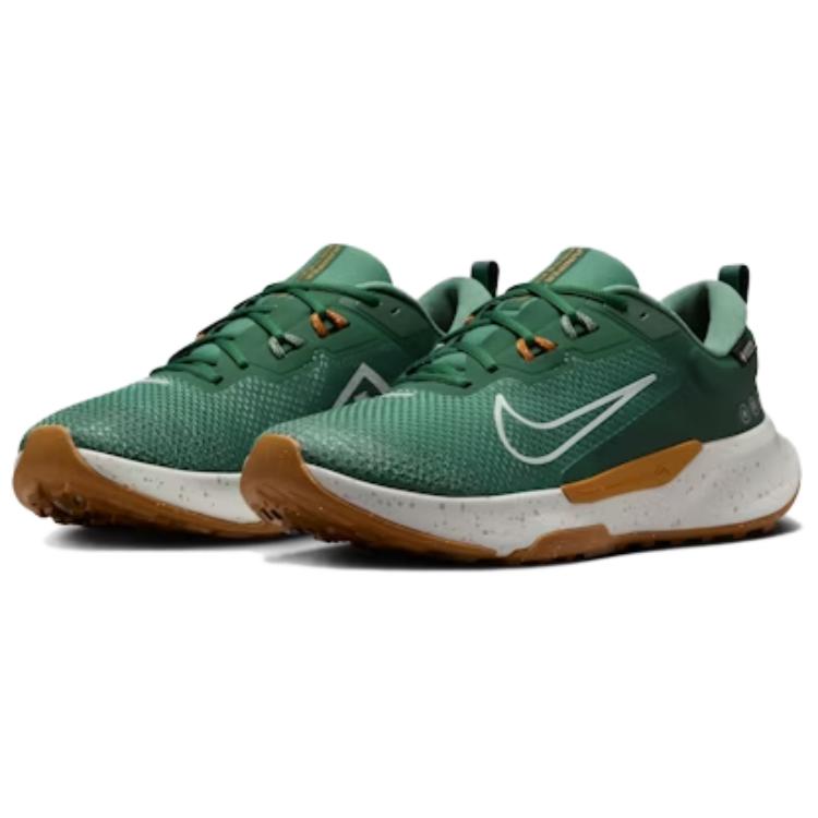 Nike Juniper Trail 2 GORE-TEX Fir Desert Ochre Herr Sneakers Grön Bright-Crimson Ljus-Silver HM9734-301