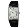 Seiko Selection SSEH019 Men's Quartz Watch Silver/Black Leather