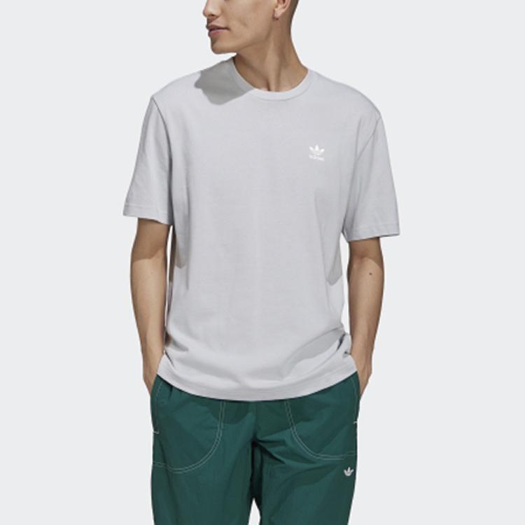 adidas originals B+F Trefoil Tee Logo Loose Sports Short Sleeve Blue Men's GN3496