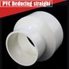 2Pcs/Lot 63/75/90mm To 20~75mm PVC Pipe Straight Reducing Connectors Aquarium Fish Tank Adapter Garden Watering Tube Connector