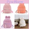 Childrens Plush Cartoon Backpack With Breathable Material For Kindergarten