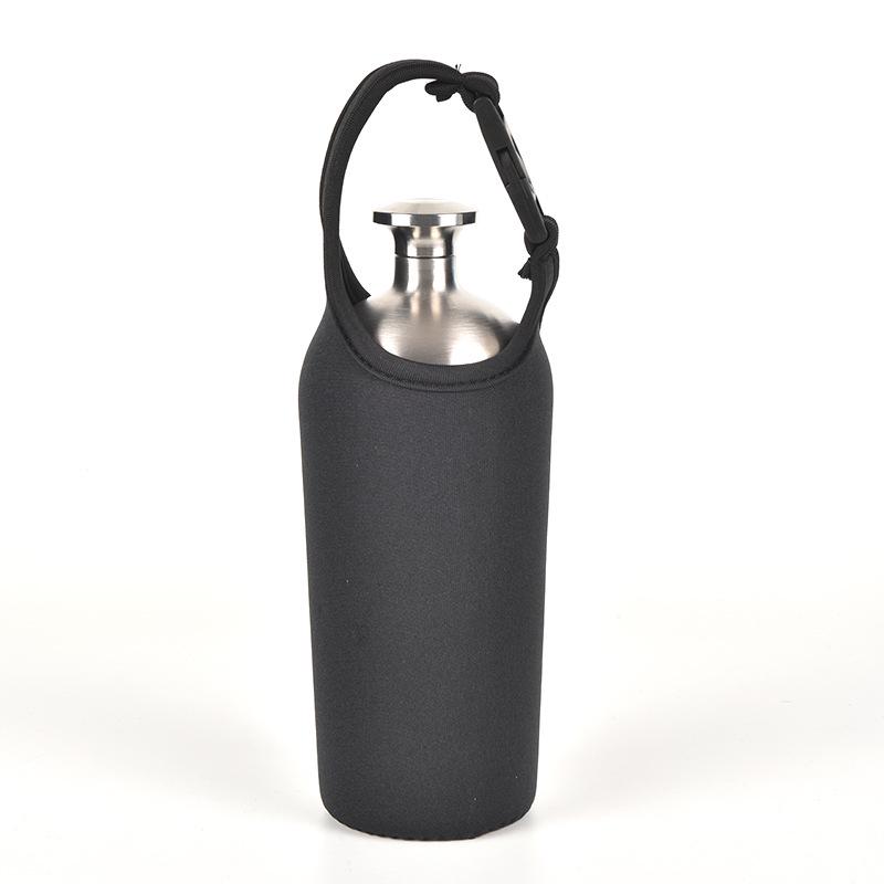 Irregular Shape Stainless Steel Flask, 500ML Thickened Baijiu Water Bottle, Portable Barware