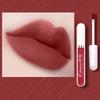 Seksowny aksamitny matowy błyszczyk w płynie szminka błyszczyk Beauty Red Nude wodoodporny długotrwały makijaż