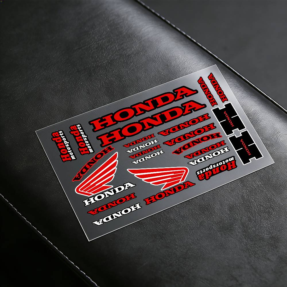 For HONDA Reflective Motorcycle Stickers, 3M Safety Warning At Night In The Dark Scooter Helmets AS1