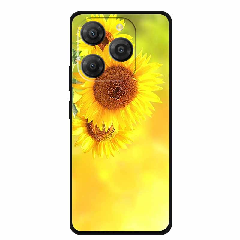 Για θήκη Blackview Shark 9 Shark9 Coque 6.67" Μαύρη Σιλικόνη Μαλακό Πίσω Κάλυμμα Θήκη Για θήκες τηλεφώνου Blackview Shark 9 Αντικραδασμική