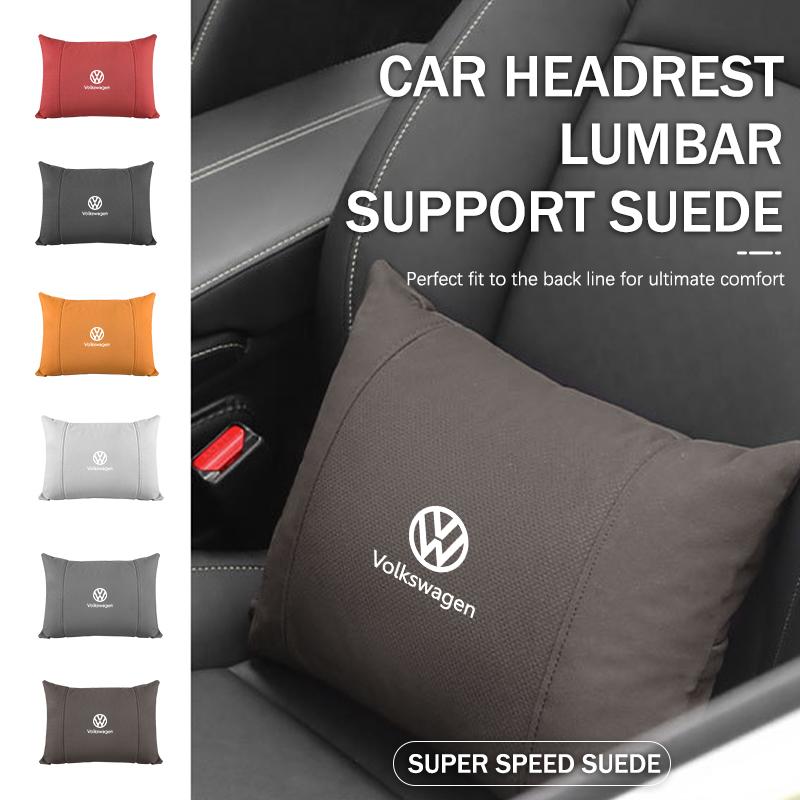 For Volkswagen VW Car Seat Headrest Durable Comfort EE32 Neck Support Non Slip Pillow Scirocco Passat Polo B5 B6 B7 CC Tiguan Sharan