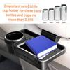 Faltbare Aufbewahrung Auto Tablett Zweireihige Sitzbank Becherhalter Auto Sitzlehne Handyhalter Becherhalter