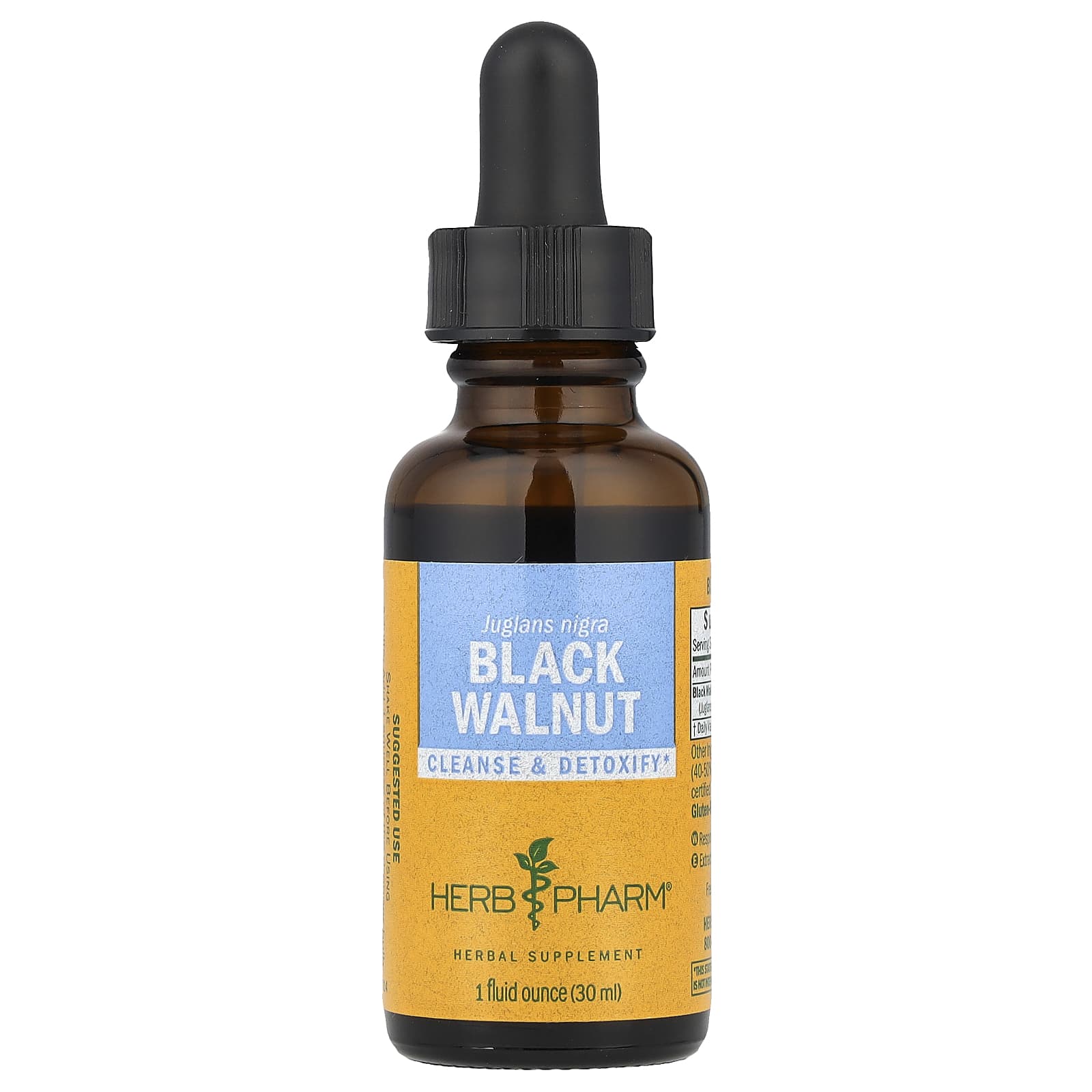 

Black Walnut, 30 mL (1 Fl Oz) (684 Mg per serving)