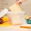 Bread Storage Box 3.4L Capacity Airtight Bread Container for Kitchen Counter Large Sandwich Holder BPA-Free Bread Keeper with Airtight Lid Stackable