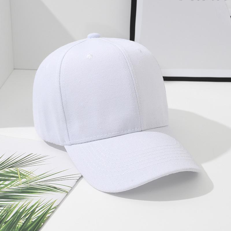 Children's Kids Baseball Cap Spring Summer Outdoor Child Solid Color Hat For Boy Girl Cotton Adjustable Sun Protection Sun Hats