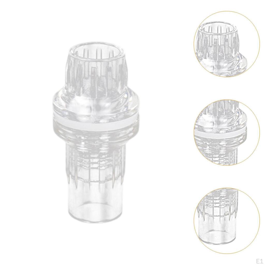 Tank Water Hose Connector Aquarium Adapter Acrylic Converter Clear Leakproof DIY Plumbing