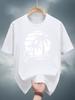 [Everyday Comfort] 100% Cotton Graphic T-shirt - "Summer Vibes" Palm Tree Design