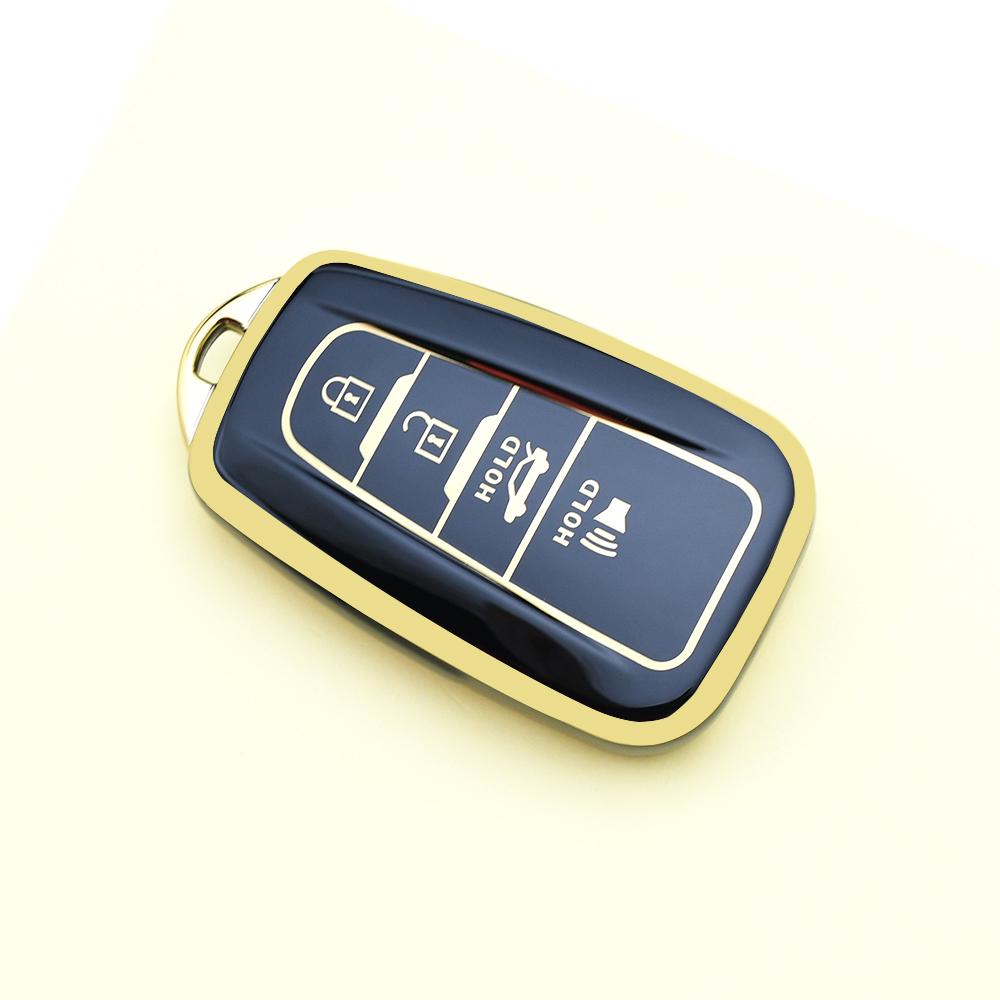 Soft TPU Auto Shell Cover Keyless for Toyota RAV4 Prado Prius Camry Corolla C-HR CHR Car Key Case Protector Accessories