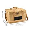 20L/32L Camping Storage Bag Gas Tank Storage Bag Insulated Picnic Bag Cooler Lunch Box Thermal Bag Outdoor BBQ Tools Organizer
