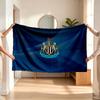 Newcastle United FC (1) Flaneldecke ein weicher Akzent für Schlafzimmer und Wohnzimmer und ein gemütliches Zuhause-Geschenk