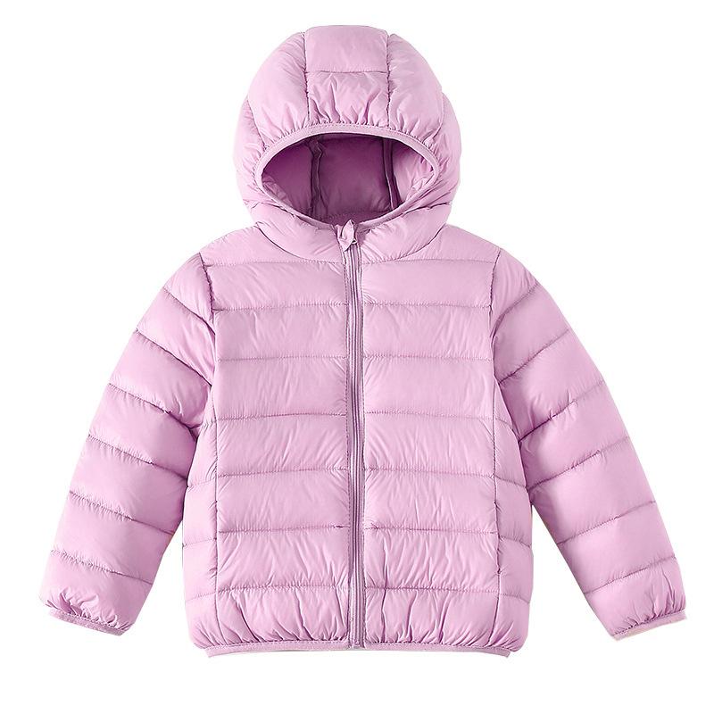 3 -13Y Children White Duck Down Boys Jacket Thickened  Kids Coat for Girl Winter Casual Candy Color Warm Hooded Clothes