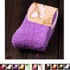 Fashion Casual Home Women Girls Soft Bed Floor Socks Fluffy Warm Pure Color
