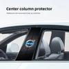 zpebr9 2Pcs New Car Window Design Center Column Decorative Sticker For Volvo XC60 S60 V40 V50 V60 S80 S40 C30 AWD C70 S40 S60 S80 S90