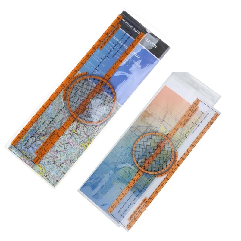 Plastic Vluchtcomputer, Verbeterde Luchtvaart Piloten Vluchtcomputer Rekenmachine Standaard Vliegopleiding Student