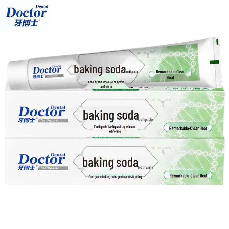 

Dr. Dental Baking Soda Toothpaste, Oral Heat Relief