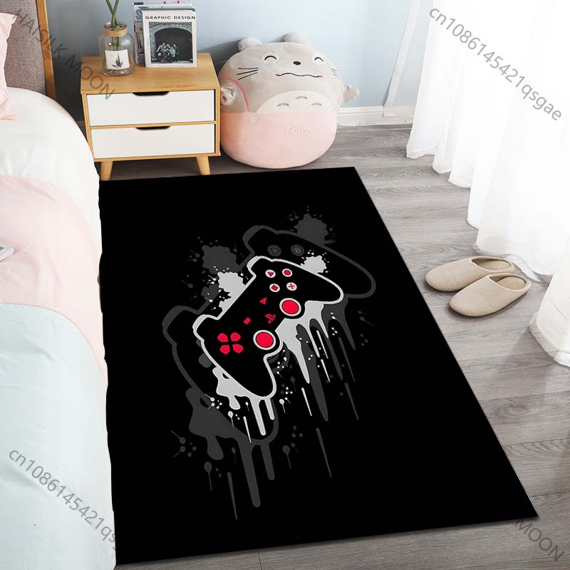 1PC Game Controller Background Carpet for Living Room Bedroom Sofa Home Decor Rus Non-slip Floor Mat Luxury Gift Multiple Sizes