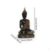 Statua di Buddha Scultura Meditazione Vintage Regalo Artigianato in Resina Oggetti da Collezione Decorazione per la Casa Buddha