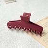 Elastic Plastic Woman Claw Clips Soft Silicone Shark Clip Fashion Hair Claw Headwear  Daily Use