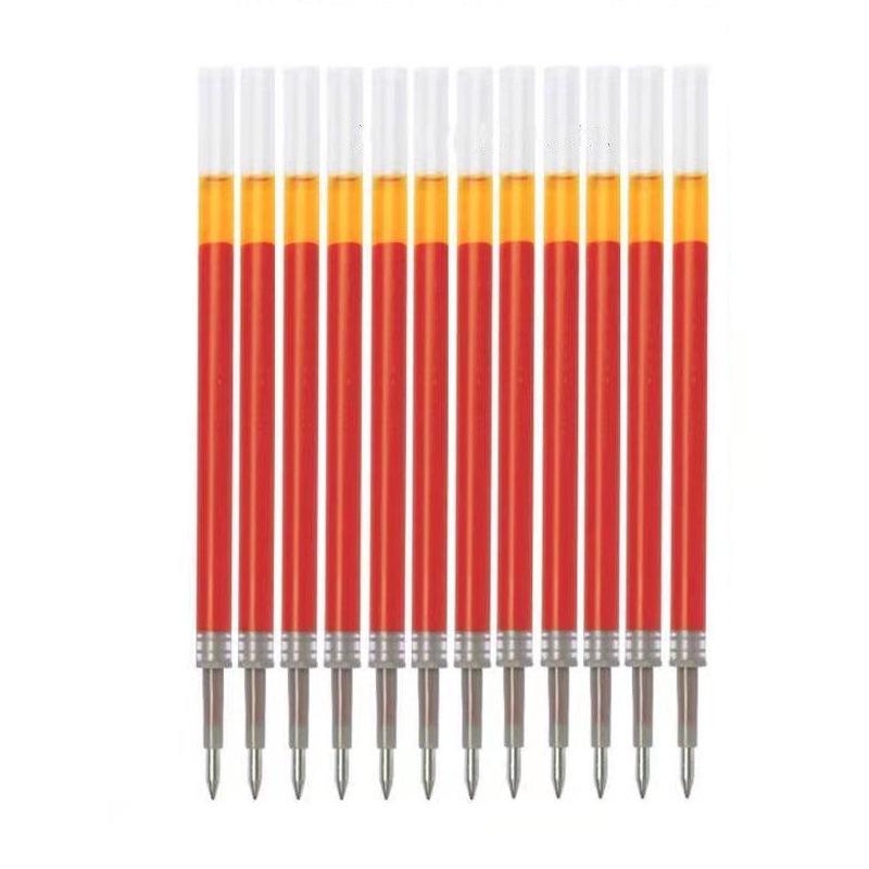 Black/Red GP1008 Ballpoint Pen for Students and Offices - Refillable, Press-Action Design for Writing and Signing